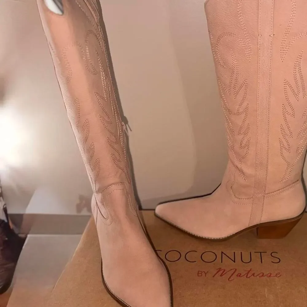 Size 10 Knee High Western Boots- NEW in Box!